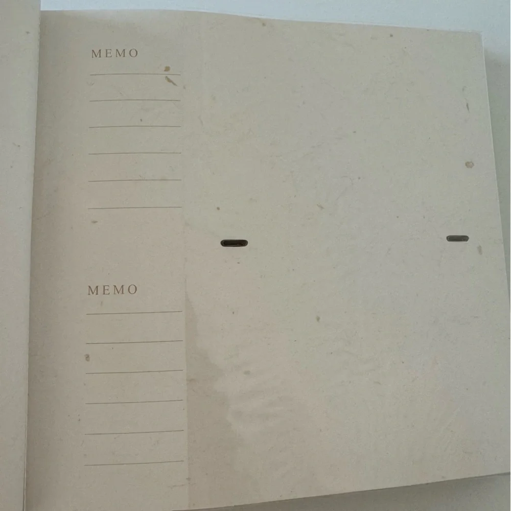Hallmark cream floral 4” x6” photo picture album